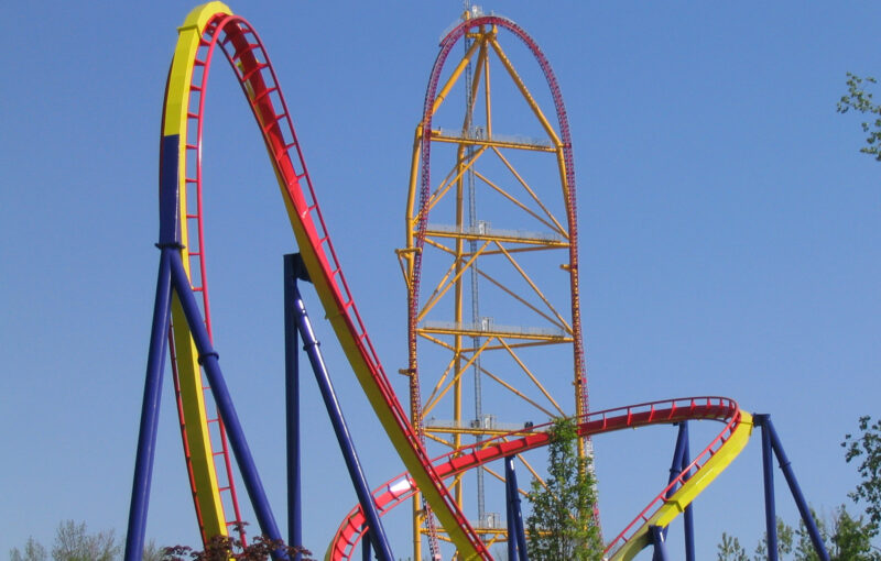 Mantis and Top Thrill Dragster