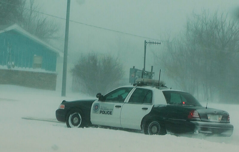 Blizzard in Oklahoma City on February 1, 2011