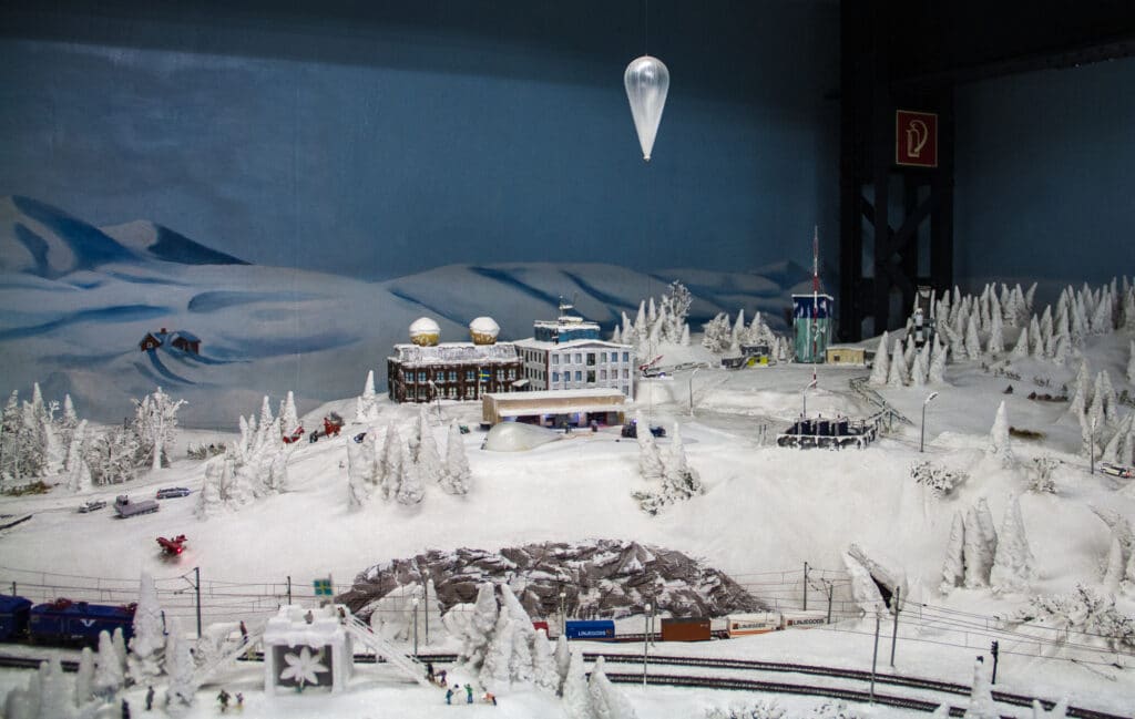 Weather Balloon Launch at Miniatur Wunderland