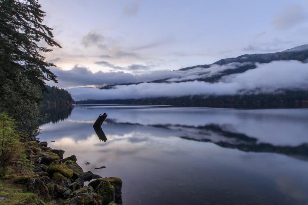 Lake Crescent in Olympic National Park