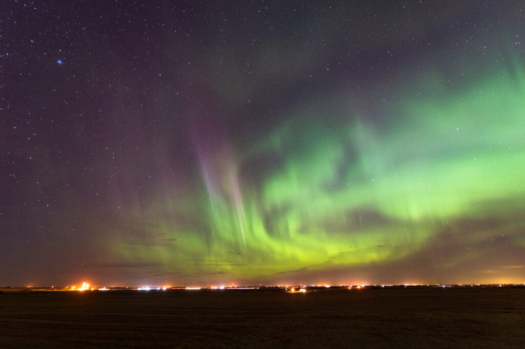 Sky on Fire over Canada