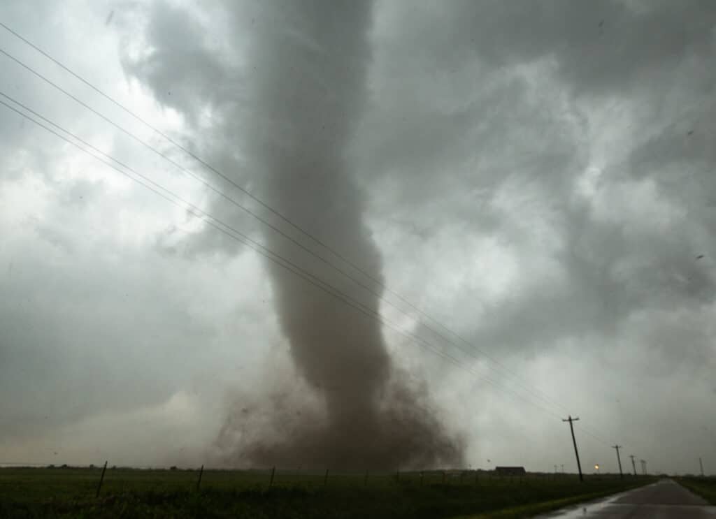 Get close, Shoot Wide. Northwest side of Mangum, OK on May 20, 2019.