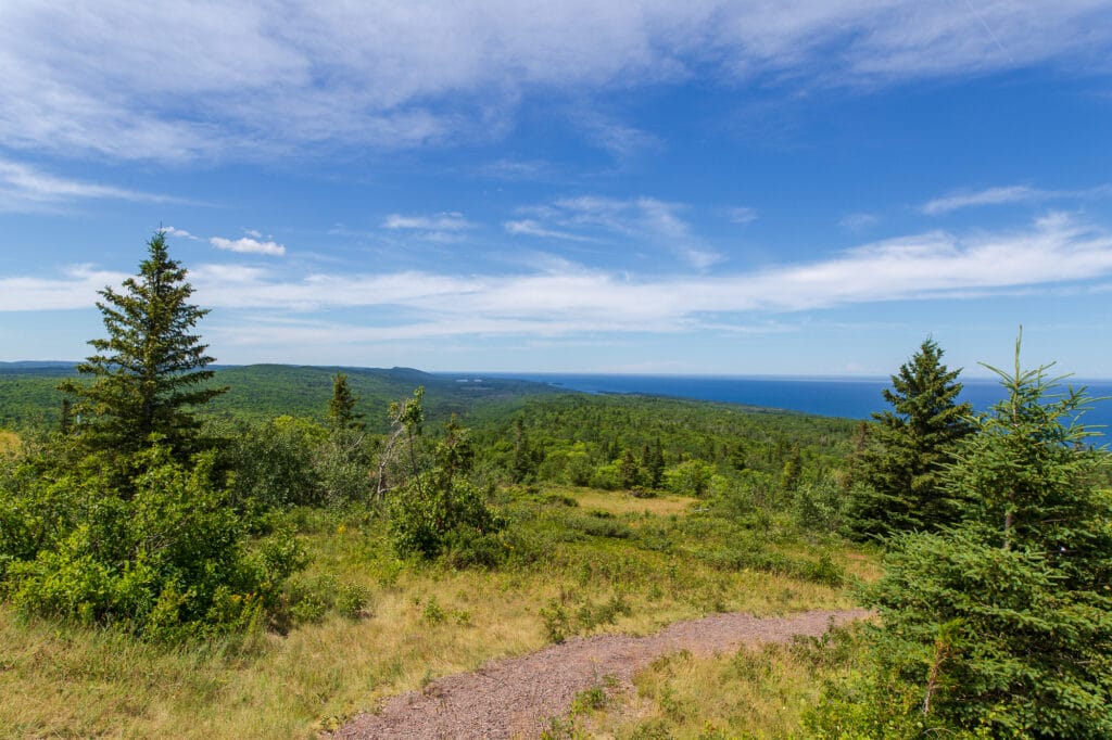 Overlooking the Keweenaw Peninsula