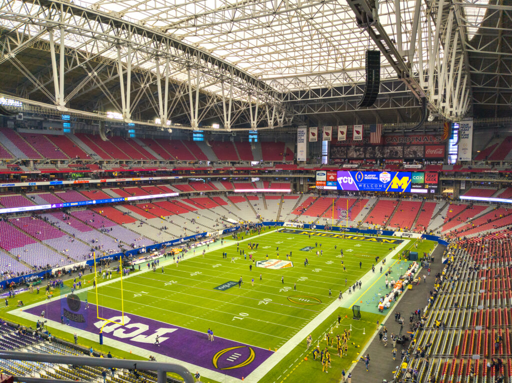 Inside the Fiesta Bowl