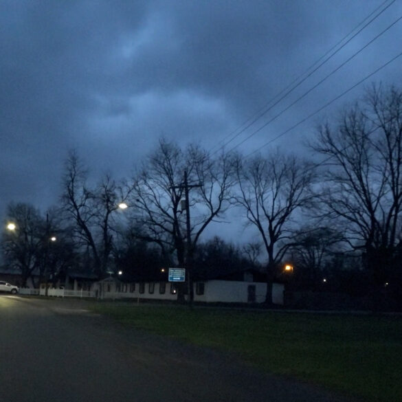 Storm rolls into Valliant Oklahoma