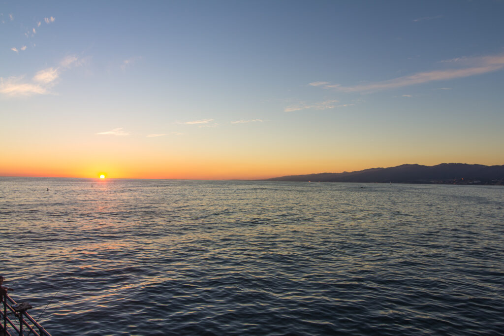 Sunset from Santa Monica