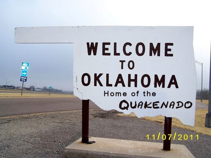 Welcome to Oklahoma - Home of the Quakenado