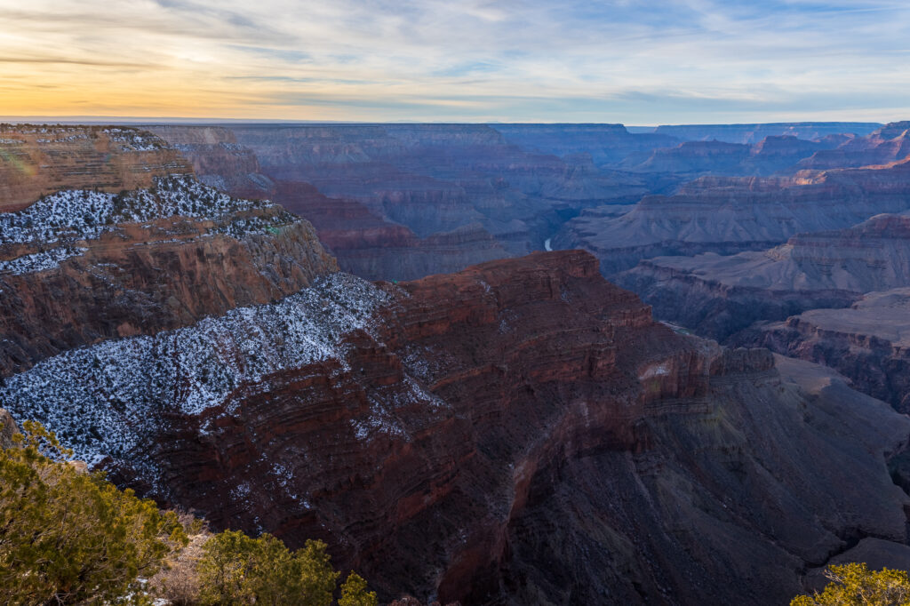 Hopi Point at Sunset