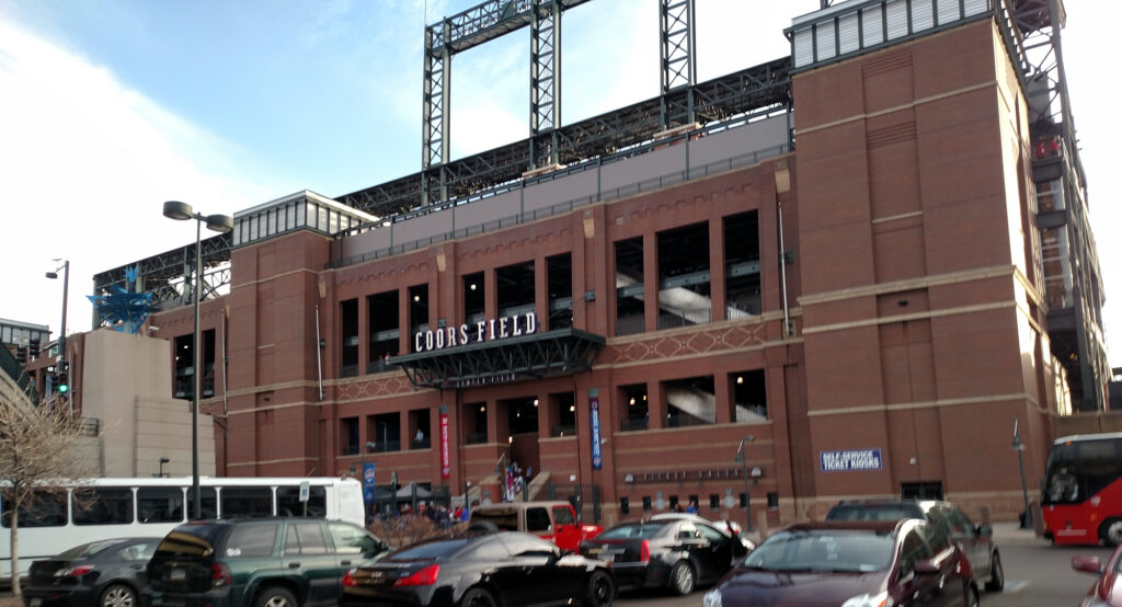 Outside Coors Field