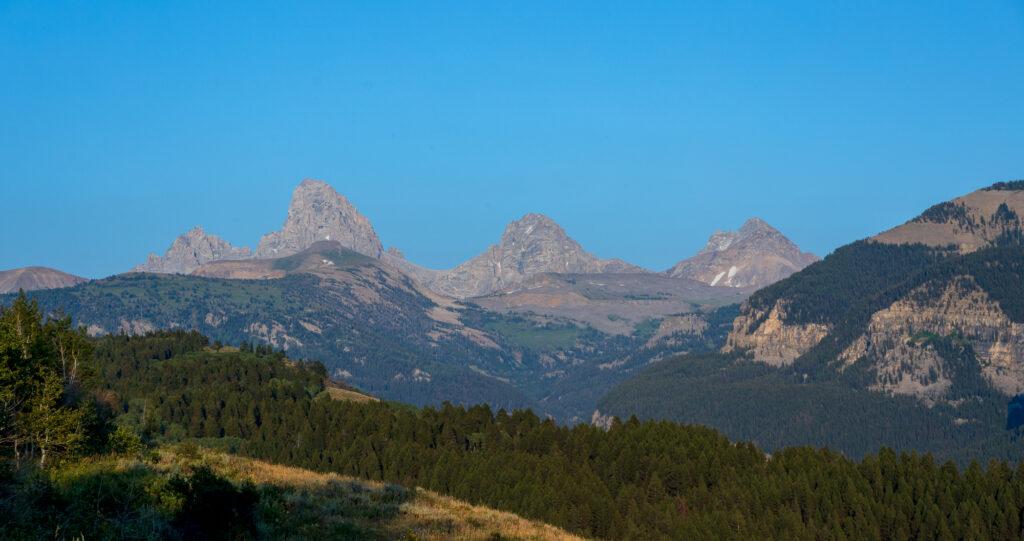 Tetons from Alta Ski Hill